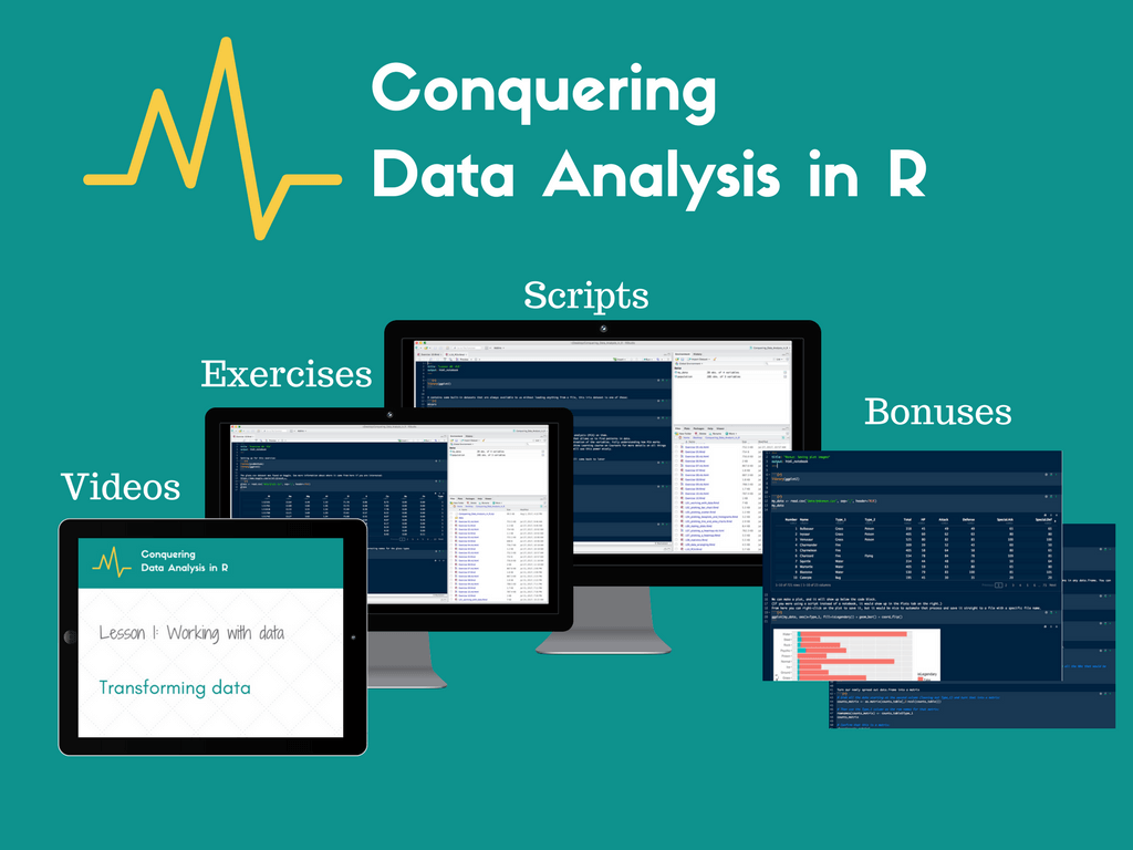 Conquering Data Analysis in R